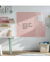 Rosa hautfarbene Glaswandtafel SMATAB®
