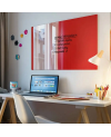 Rote Korallen-Glas-Tafel SMATAB®