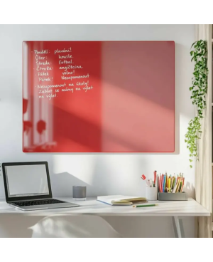 Rote Korallen-Glas-Tafel SMATAB®