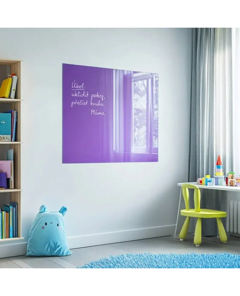 Violett kobaltblaue Glastafel SMATAB®