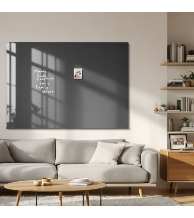 Smatab® sklenená magnetická tabuľa sivá antracitová