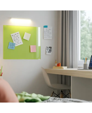 Zelená pistáciová skleněná magnetická tabule SMATAB®