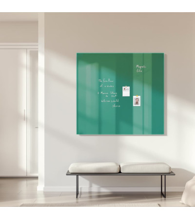 Grüne Veroneser Glas-Magnettafel home Smatab®
