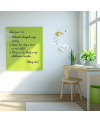 Grüne pistaziengrüne Glas-Magnettafel SMATAB®