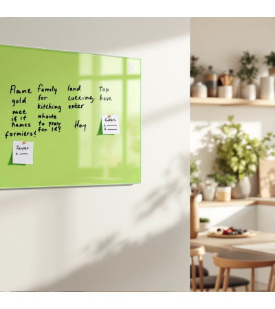 Grünes Pistazienglas Magnetisches Whiteboard Home Smatab®