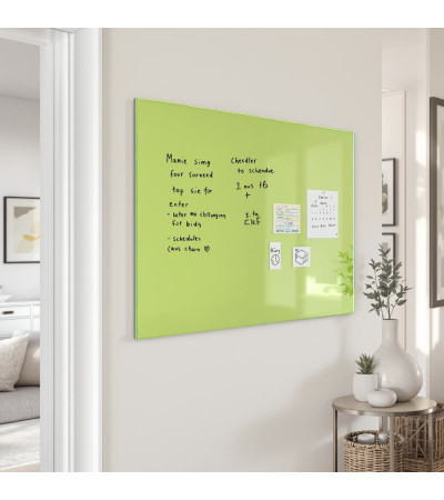 Zöld pisztácia üveg mágneses tábla Home Smatab®