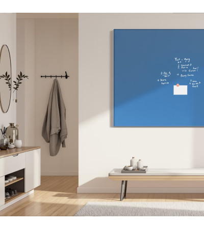 Smatab® blue coelina glass magnetic whiteboard