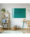 Grüne smaragdgrüne magnetische Glastafel SMATAB®