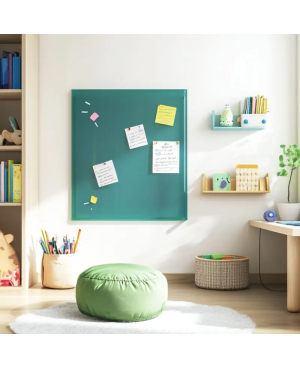 Grüne smaragdgrüne magnetische Glastafel SMATAB®