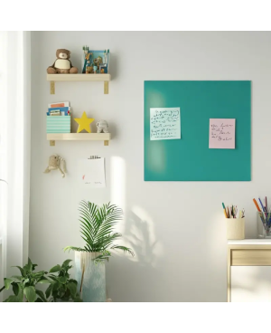 Grüne smaragdgrüne magnetische Glastafel SMATAB®
