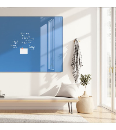 Smatab® blue coelina glass magnetic whiteboard
