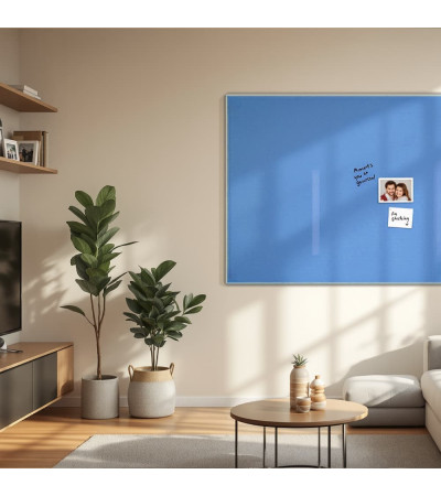 Smatab® blue coelina glass magnetic whiteboard