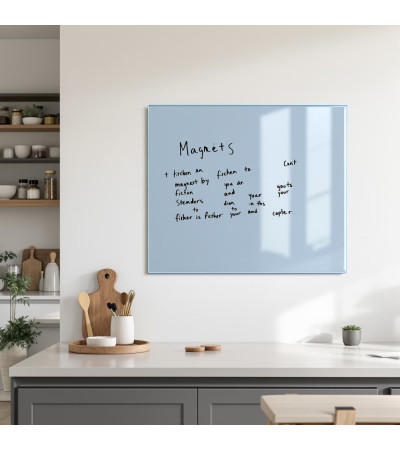 Königsblau Glas Magnetisches Whiteboard Home Smatab®