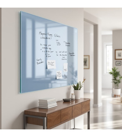 Szklana tablica magnetyczna Royal Blue Whiteboard Home Smatab®