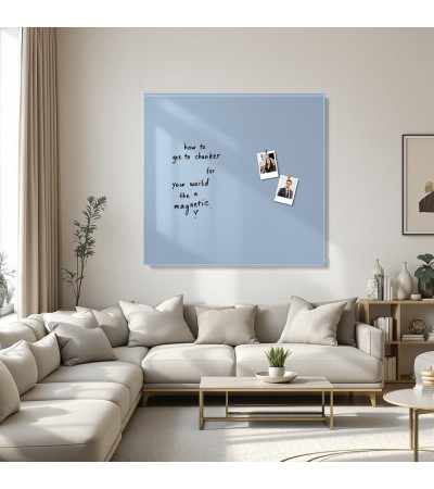 Királykék üveg mágneses tábla Home Smatab®