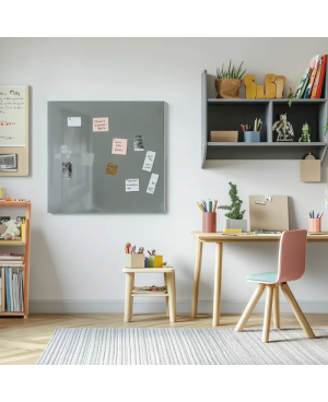 Graue paynova Glas-Magnettafel SMATAB®