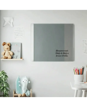 Graue paynova Glas-Magnettafel SMATAB®
