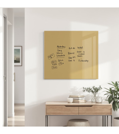 Strona główna Tablica magnetyczna Smatab® Ochre Umbra Glass