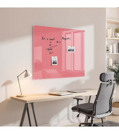 Tablica magnetyczna Smatab® Pink Pearl Glass