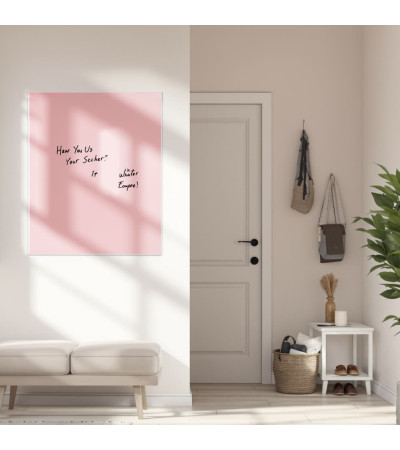 Pink Body Glass Tablica magnetyczna do domu Smatab®