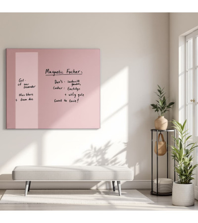 Pink Body Glass Tablica magnetyczna do domu Smatab®