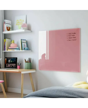Rosa perlmuttfarbene Glastafel SMATAB® für Kinder