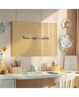 Ockerumbra Glas-Tafel für Kinder