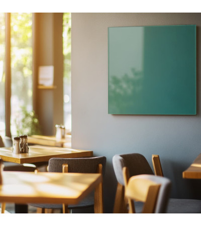 Smatab® Emerald Green Glass Magnetyczna tablica do restauracji
