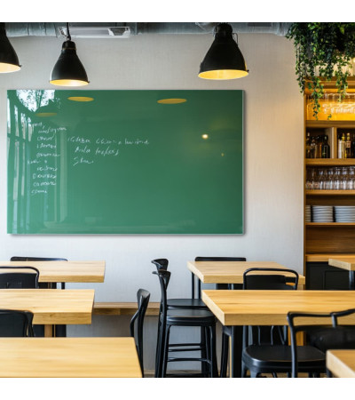 Green Veronese Glass Magnetic Restaurant Chalkboard Smatab®