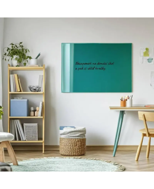 Grüne smaragdgrüne Glastafel für Kinder