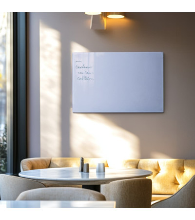 Königsblaue magnetische Glas-Restauranttafel Smatab®