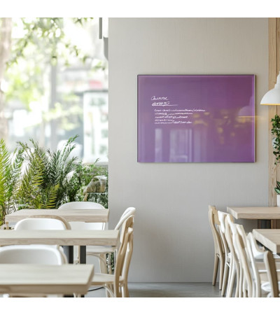 Smatab® Fioletowo-Kobaltowa Niebieska Magnetyczna tablica do restauracji