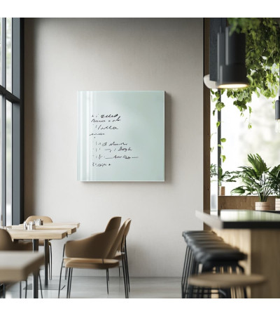 Smatab® sklenená magnetická tabuľa biela satinová