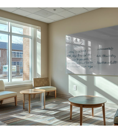 Grey payn Smatab® glass magnetic board for non-profit organizations