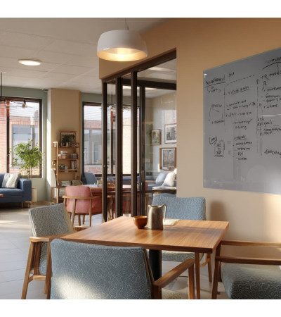 Grey payn Smatab® glass magnetic board for non-profit organizations