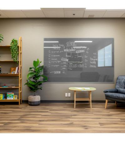 Grey payn Smatab® glass magnetic board for non-profit organizations