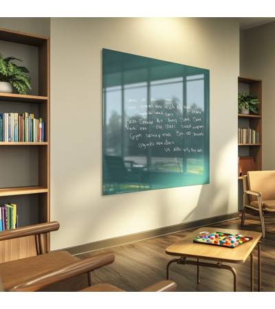 Green Emerald  Smatab® glass magnetic board for non-profit organizations