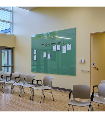 Green Emerald Glas-Magnettafel Smatab® für gemeinnützige Organisationen