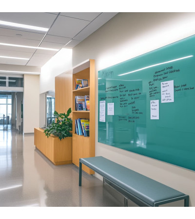 Green Emerald Glas-Magnettafel Smatab® für gemeinnützige Organisationen