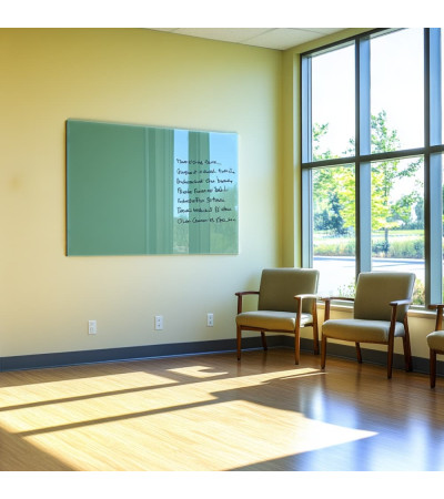 Green Verones Smatab® glass magnetic board for non-profit organizations