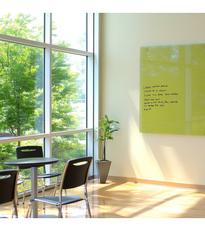 Pistaziengrün Glas-Magnettafel Smatab® für gemeinnützige Organisationen