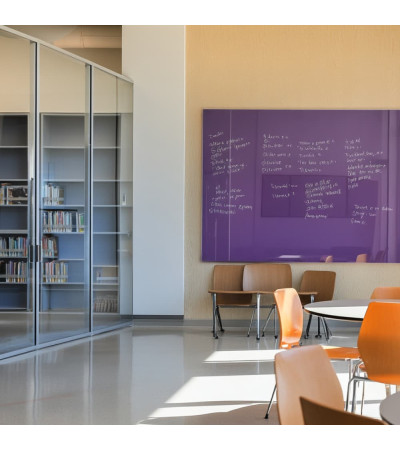 Lila kobalt Glas-Magnettafel Smatab® für gemeinnützige Organisationen