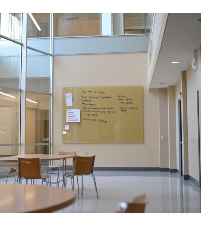 Okara umber Smatab® glass magnetic board for non-profit organizations