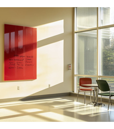 Rotkoralle  Glas-Magnettafel Smatab® für gemeinnützige Organisationen