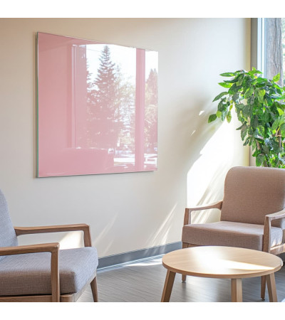 Rosa Körper Glas-Magnettafel Smatab® für gemeinnützige Organisationen