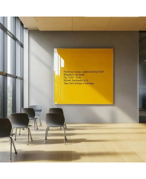 Gelbe neapolitanische Glas-Magnettafel SMATAB®
