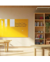 Gelbe neapolitanische Glas-Magnettafel SMATAB®