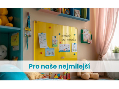 👶Magnetické tabule do dětského pokoje | Bezpečné tvrzené sklo SMATAB®